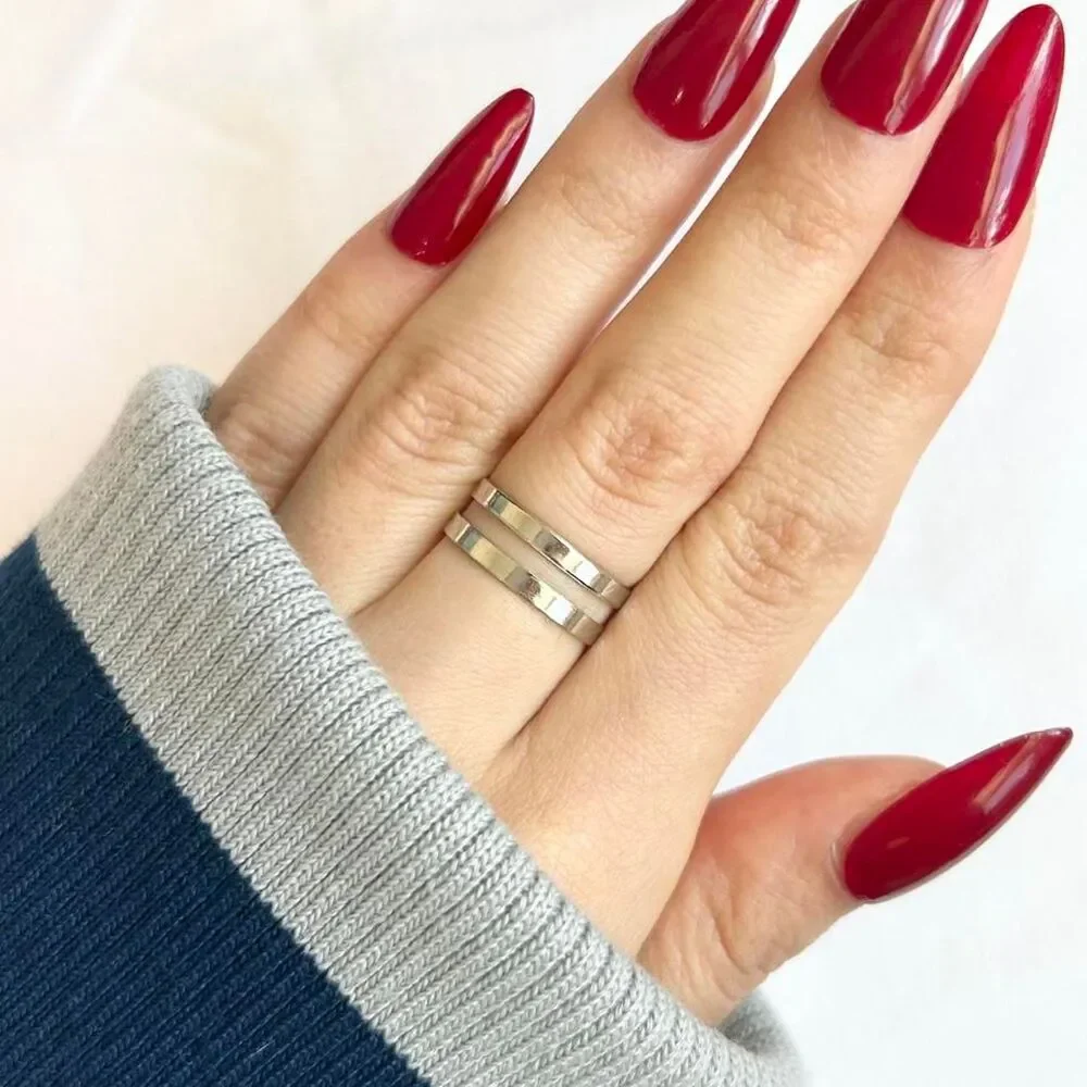 Vintage Inspired Luxury Silver Tone Ring